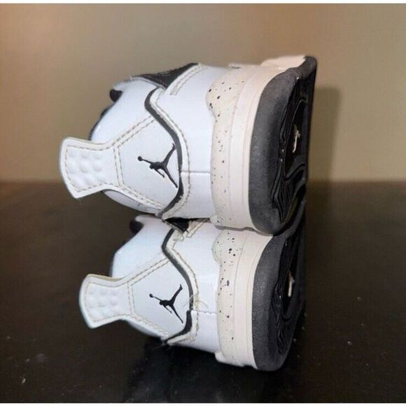 Nike Air Jordan 4 Retro Do It Yourself White DC4102-100 Toddler Baby Boy Size 4C - Picture 6 of 6